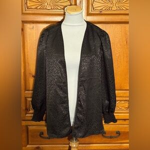 Japna Black Leopard Print Top